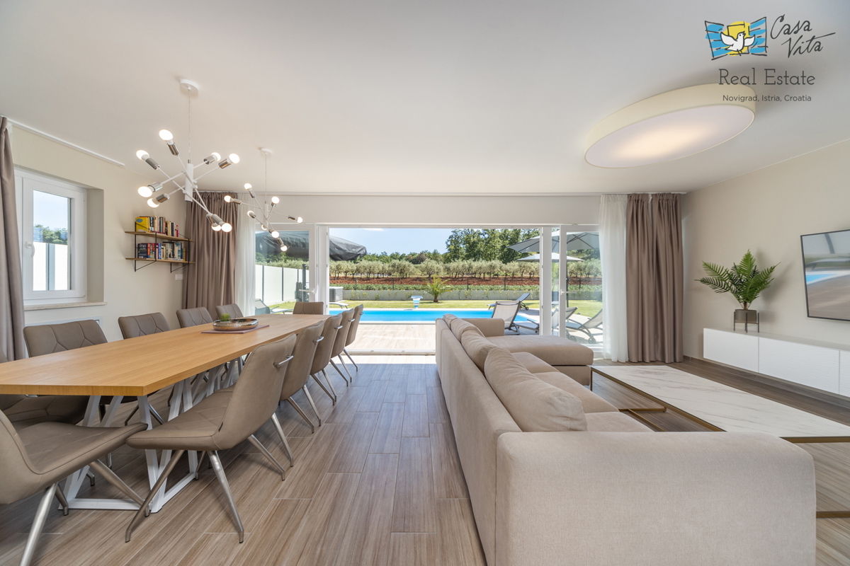 Villa moderna splendidamente decorata nelle vicinanze della città di Parenzo!