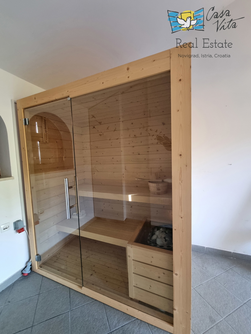 ISTRA, POREČ - Bella casa al piano terra nei dintorni della città di Poreč con splendida vista sul mare!