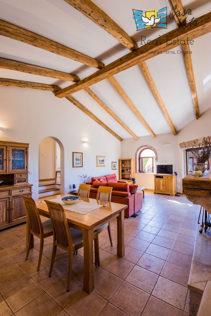 ISTRA, POREČ - Bella casa al piano terra nei dintorni della città di Poreč con splendida vista sul mare!