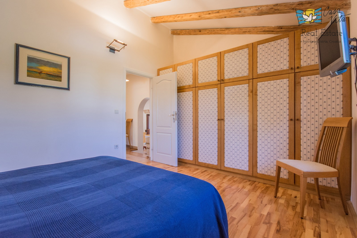 ISTRA, POREČ - Bella casa al piano terra nei dintorni della città di Poreč con splendida vista sul mare!