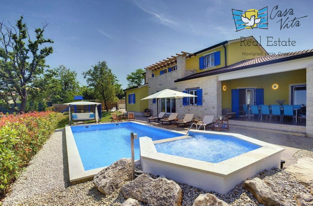 Istria, Savičenta, dintorni, nuova casa con piscina, 250m2!