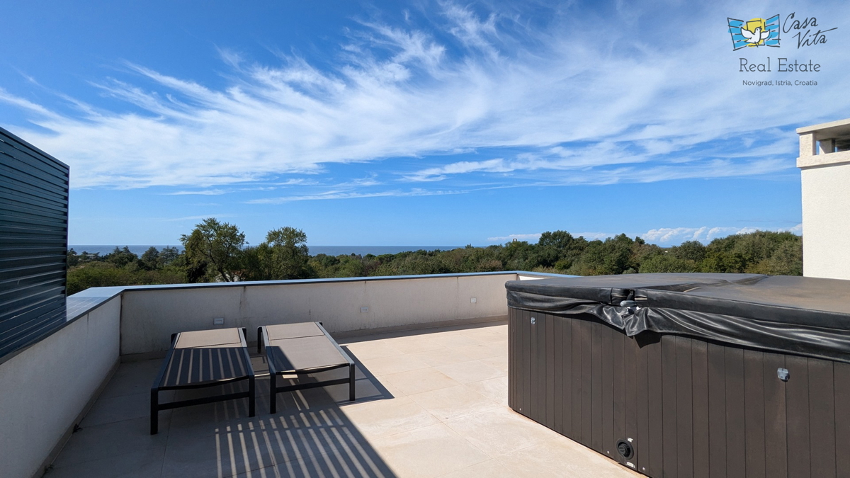 ISTRA, POREČ - Moderna doppia casa a 500 m dal mare!