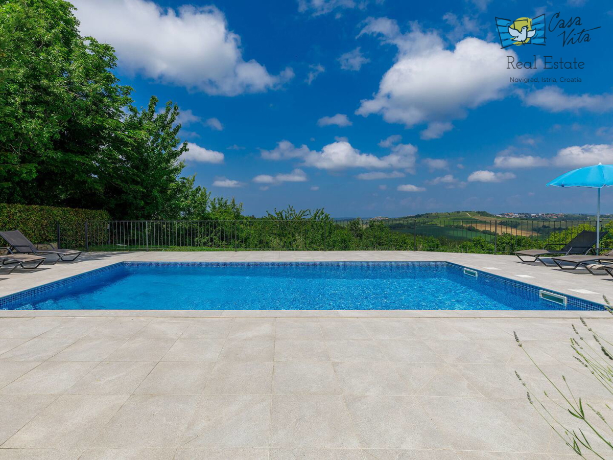 ISTRA, BUJE, Lussuosa casa mediterranea con un ampio giardino