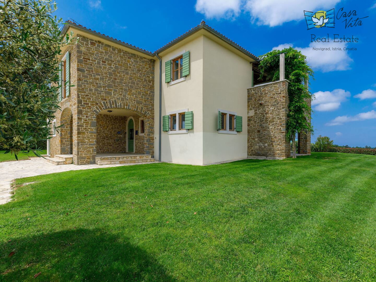 ISTRA, BUJE, Lussuosa casa mediterranea con un ampio giardino