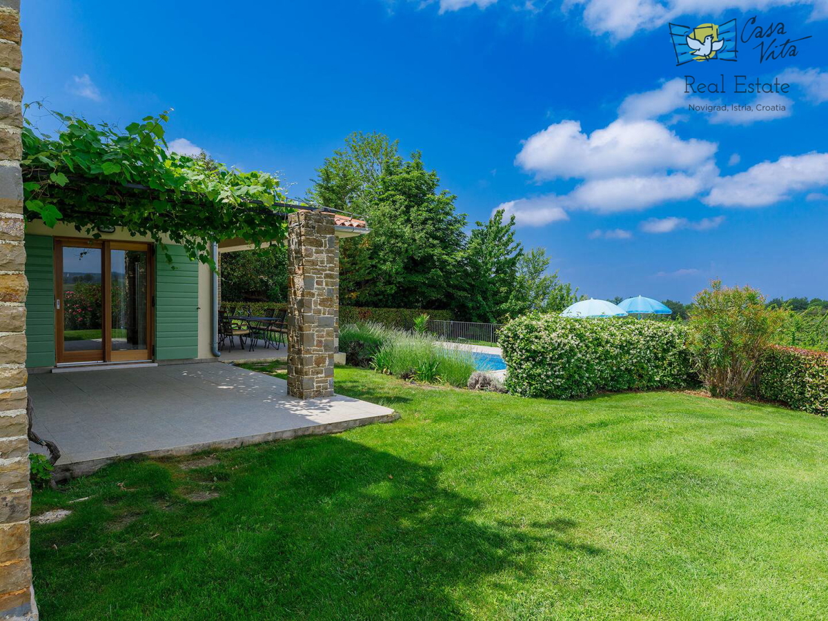 ISTRA, BUJE, Lussuosa casa mediterranea con un ampio giardino