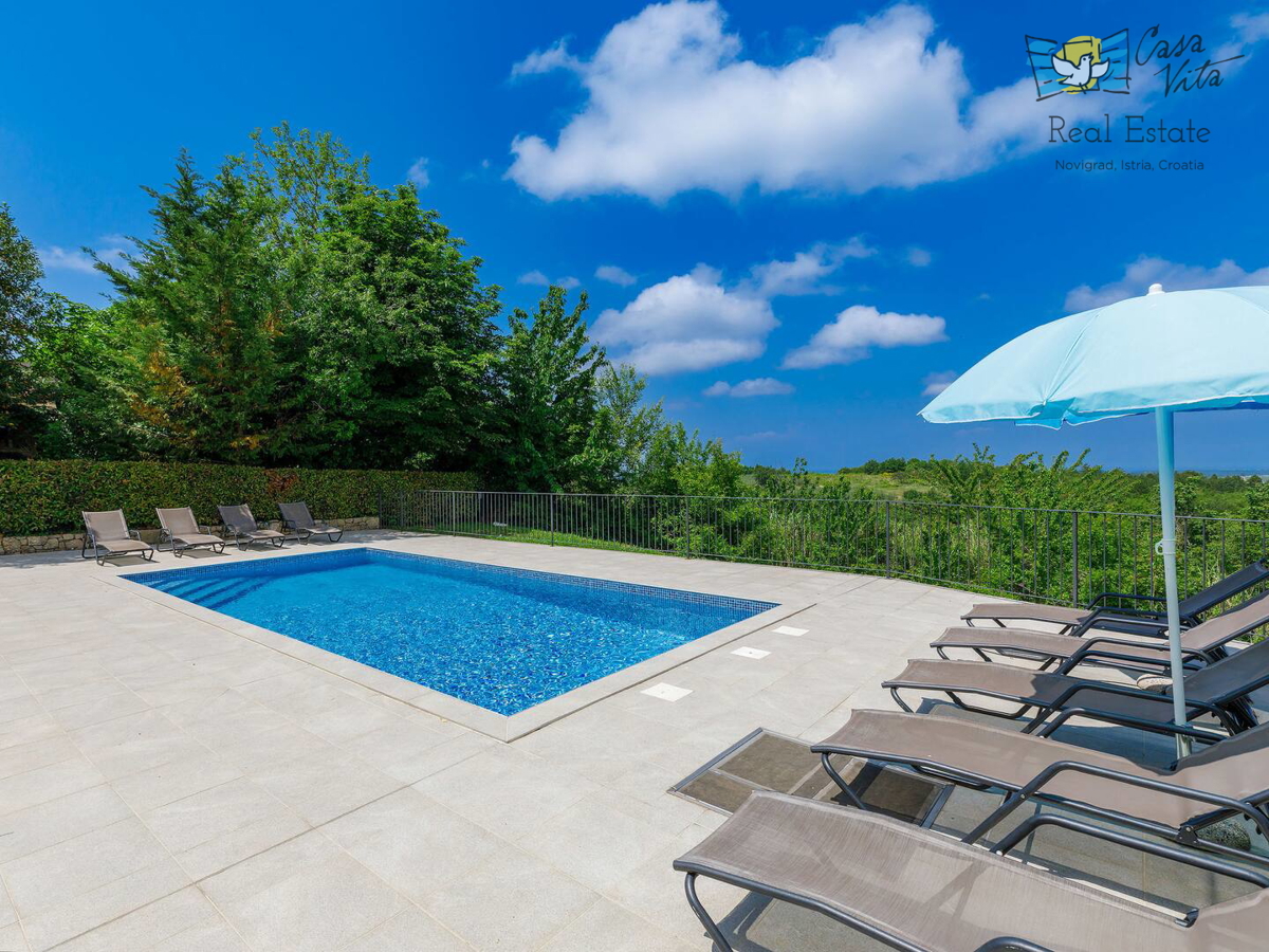 ISTRA, BUJE, Lussuosa casa mediterranea con un ampio giardino