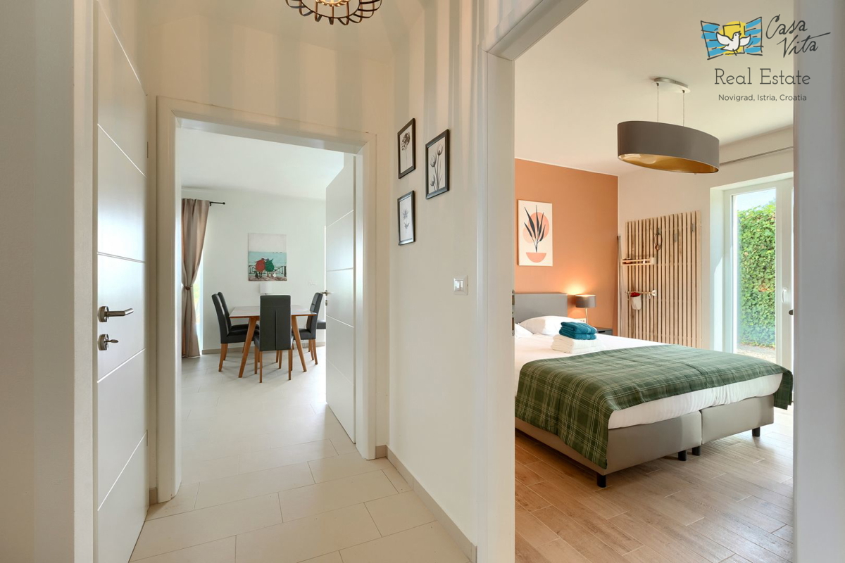 ISTRA, NOVIGRAD - Casa mediterranea con splendida vista mare!