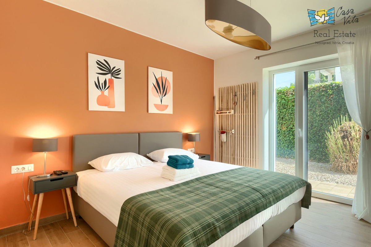 ISTRA, NOVIGRAD - Casa mediterranea con splendida vista mare!