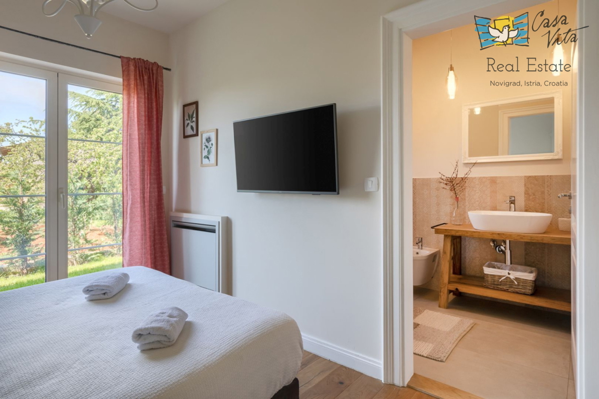 Una bellissima villa in pietra vicino alla città di Parenzo!