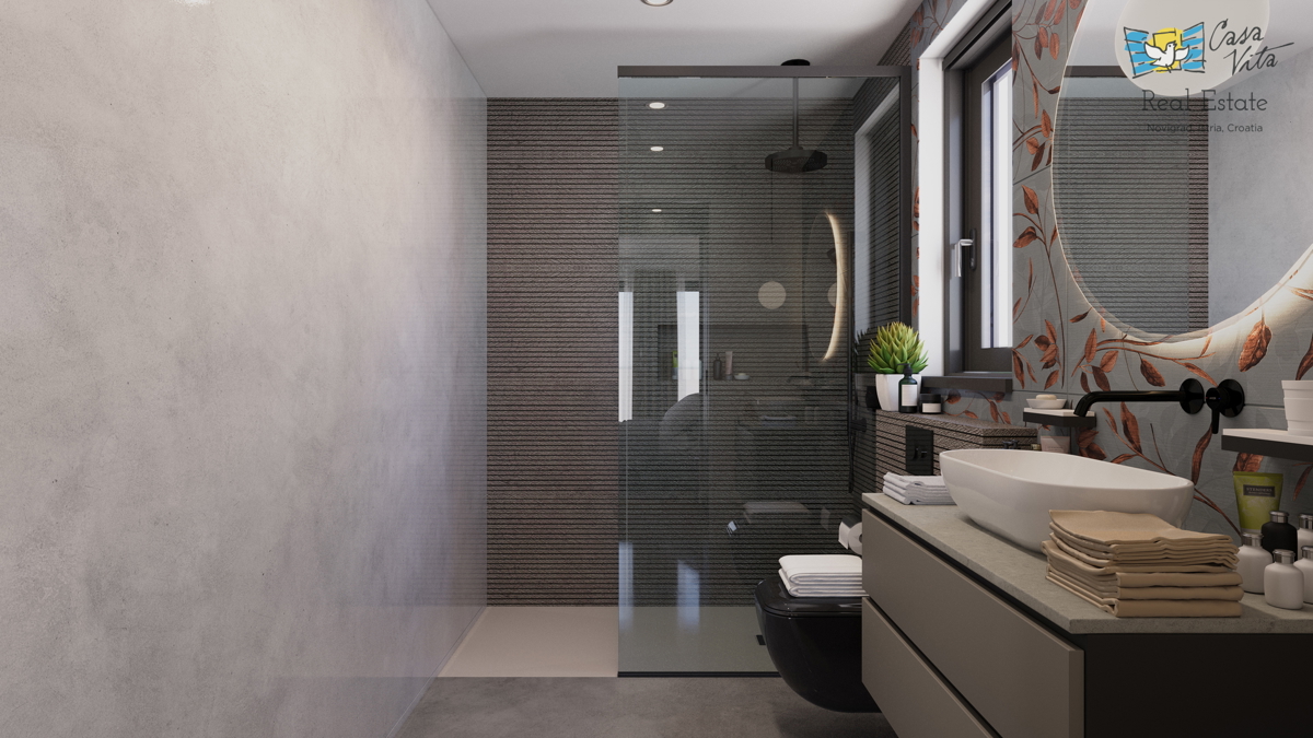 ISTRA, TINJAN - Terreno edificabile con progetto per villa con garage!