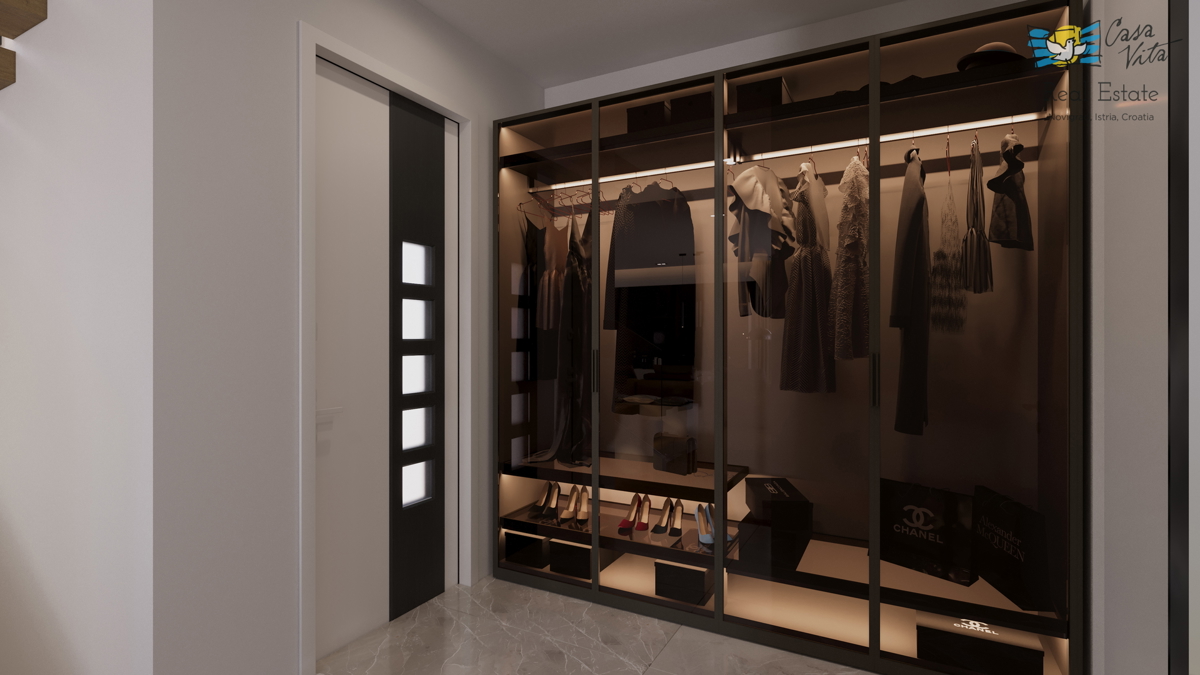 ISTRA, TINJAN - Terreno edificabile con progetto per villa con garage!