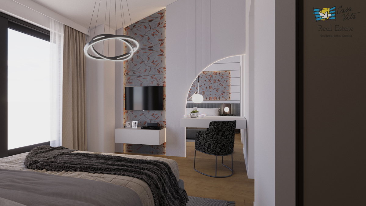 ISTRA, TINJAN - Terreno edificabile con progetto per villa con garage!