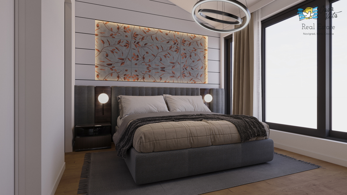 ISTRA, TINJAN - Terreno edificabile con progetto per villa con garage!