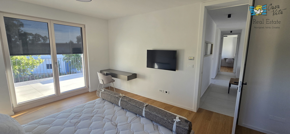 Nuova casa con piscina in Istria