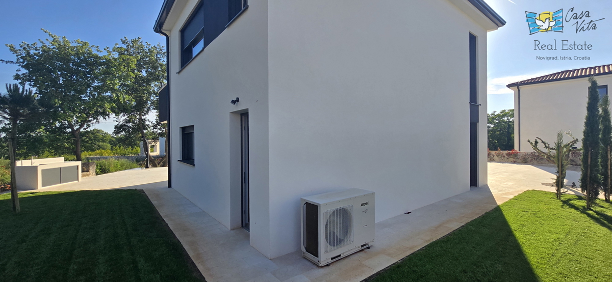 Nuova casa con piscina in Istria