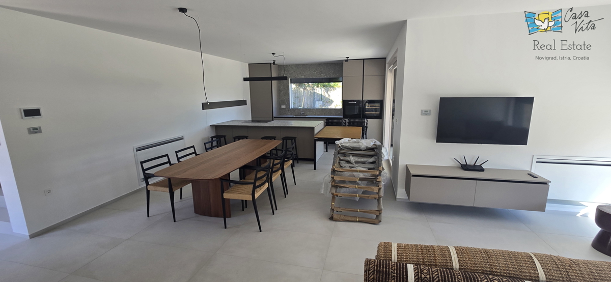 Nuova casa con piscina in Istria