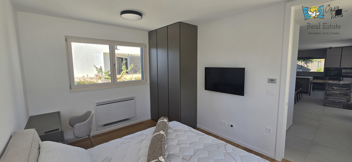 Nuova casa con piscina in Istria