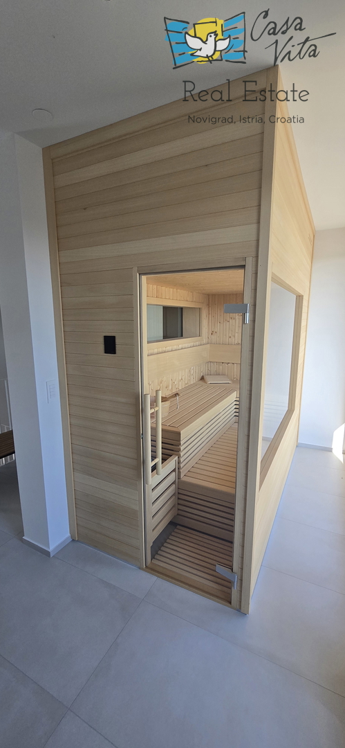 Nuova casa con piscina in Istria