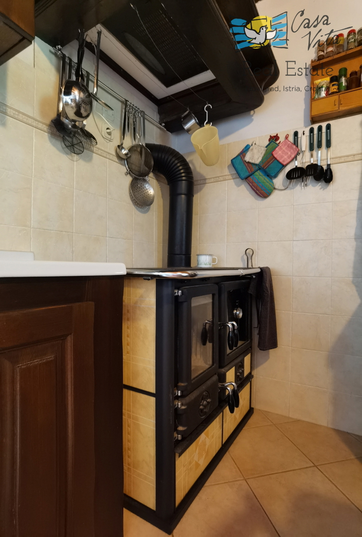 Casa in pietra d'Istria con ampio giardino!