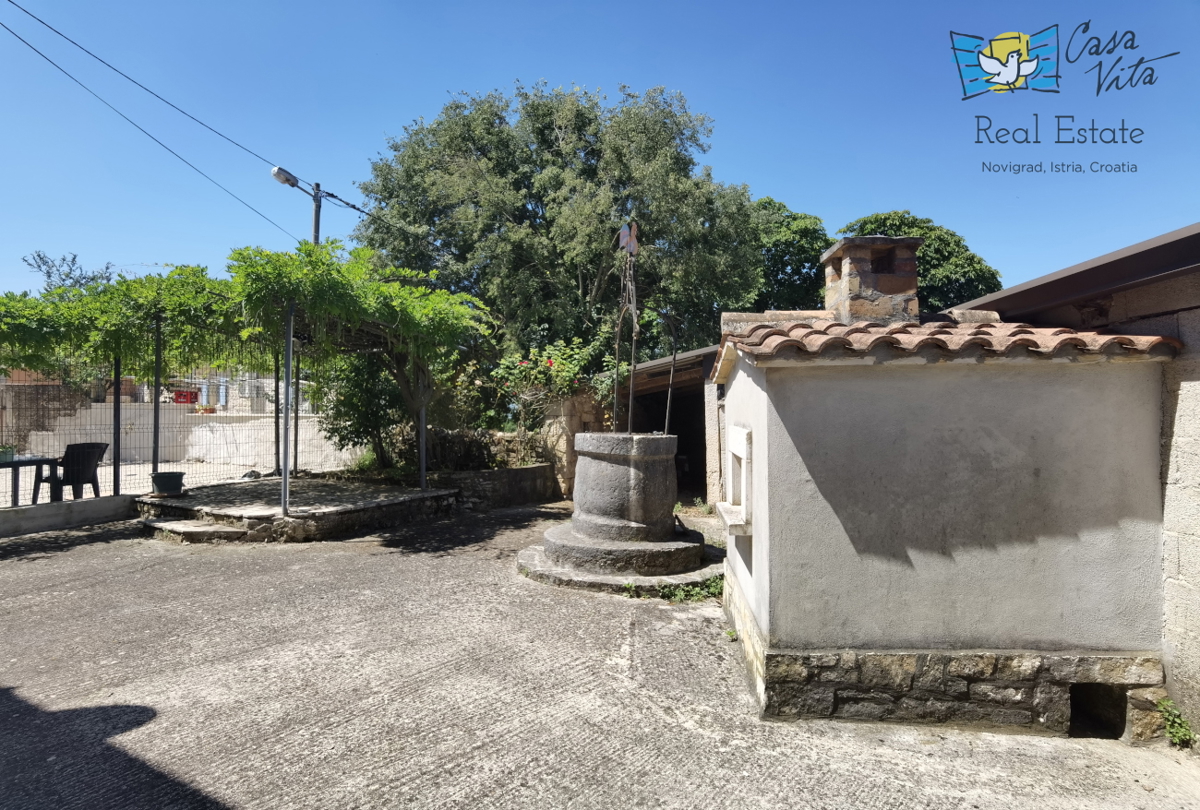 Casa in pietra d'Istria con ampio giardino!