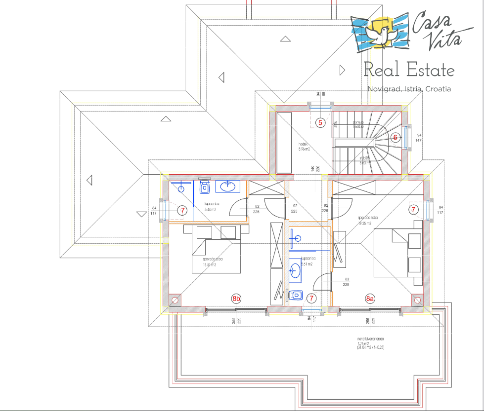 ISTRA, POREČ - Lussuosa villa con piscina a 1 km dal mare!