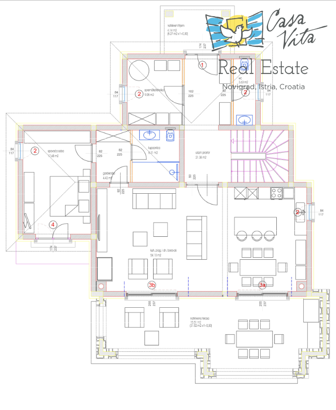 ISTRA, POREČ - Lussuosa villa con piscina a 1 km dal mare!