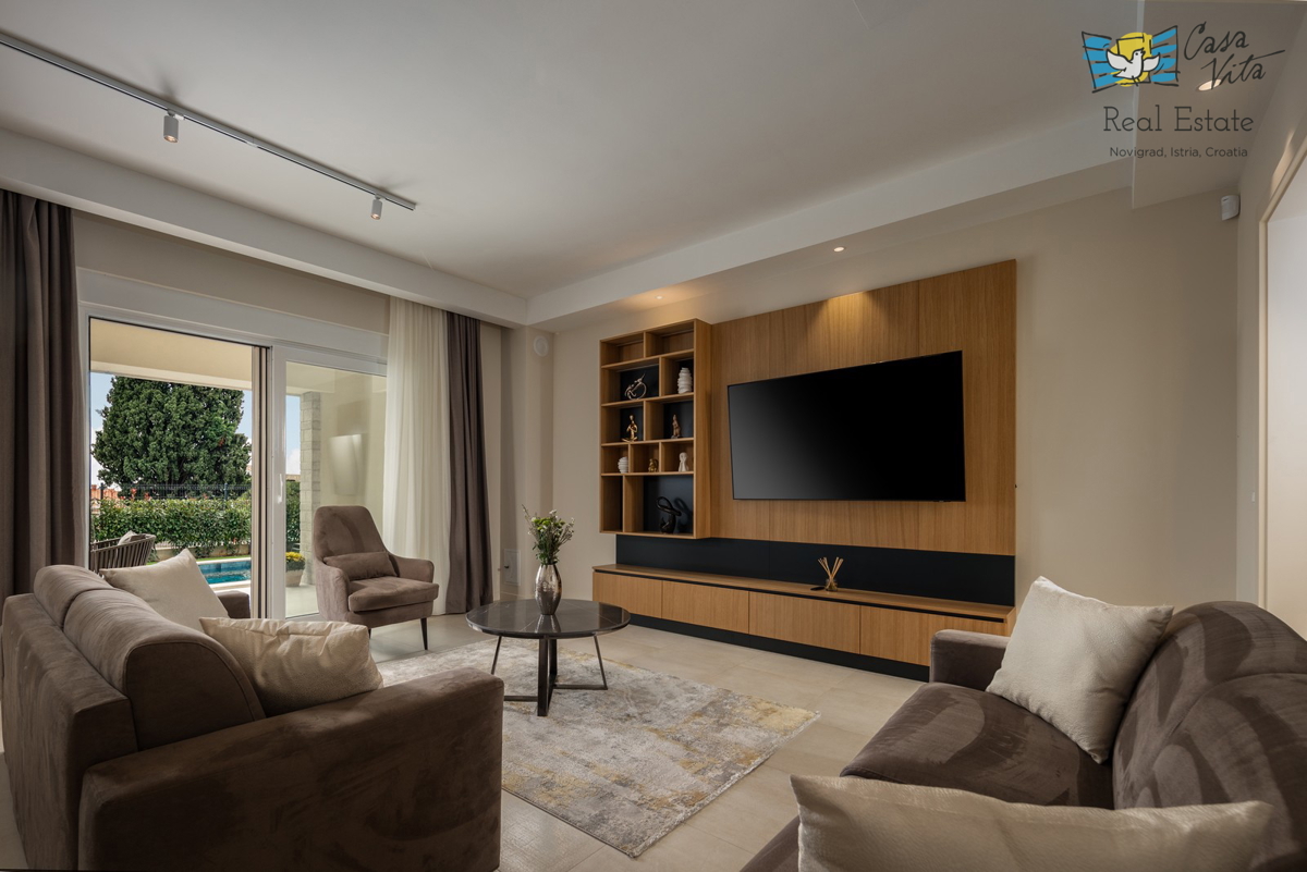 ISTRA, POREČ - Lussuosa villa con piscina a 1 km dal mare!