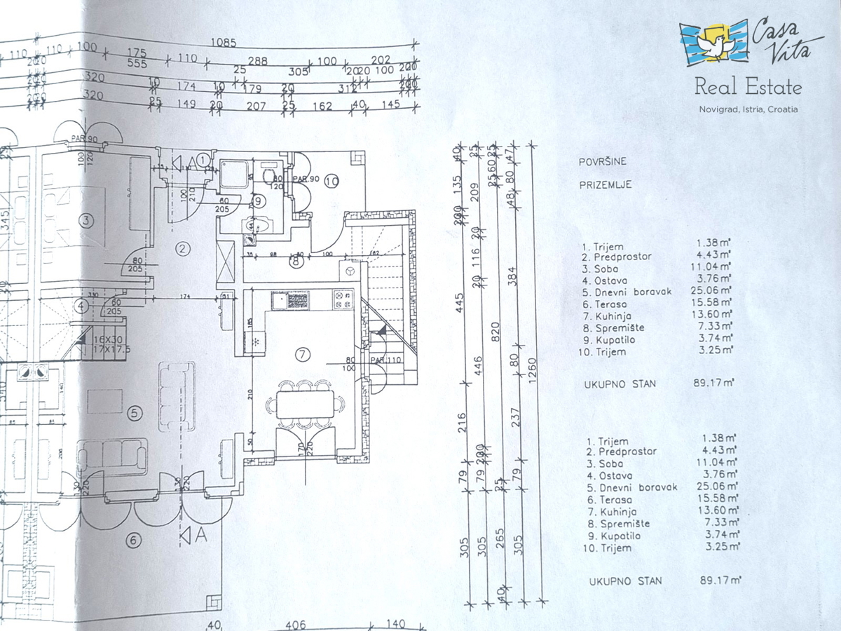 ISTRA, Poreč - Bellissima casa bifamiliare a 1000 m dal mare!