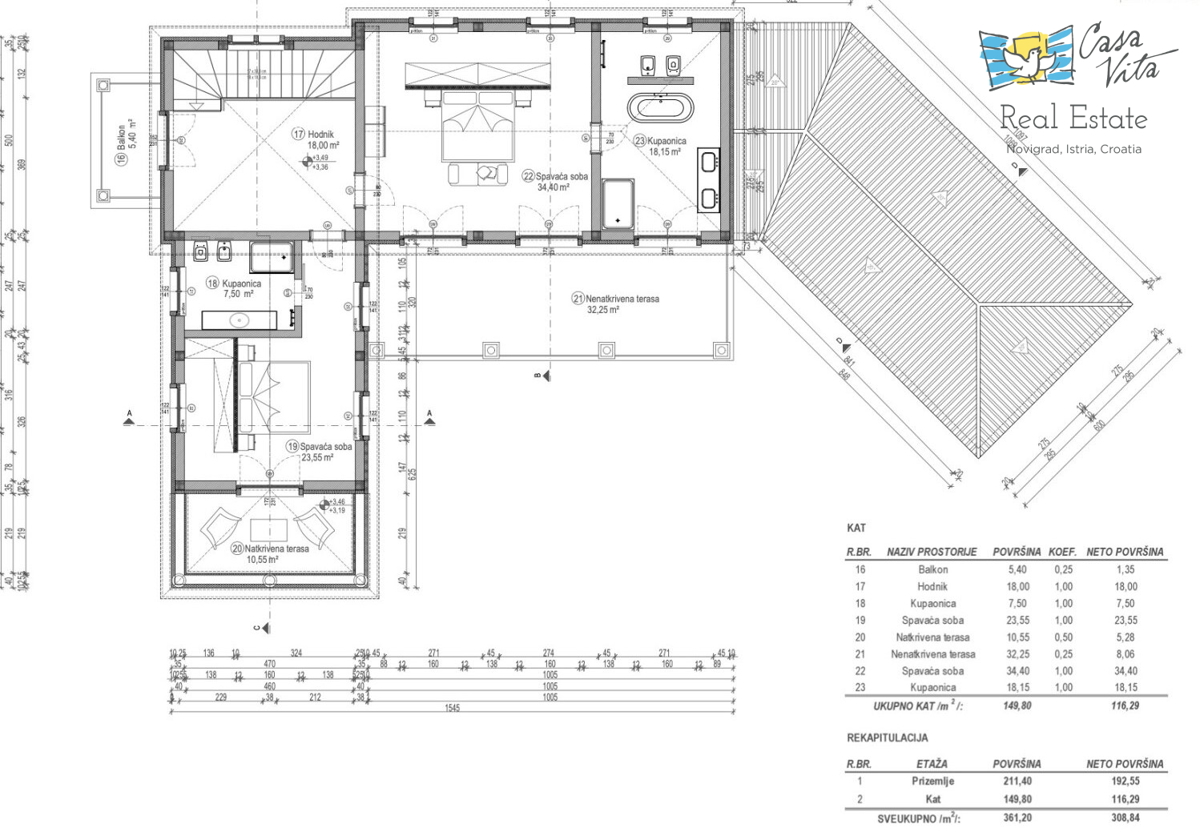 Villa di lusso in una splendida posizione con vista panoramica sul mare!