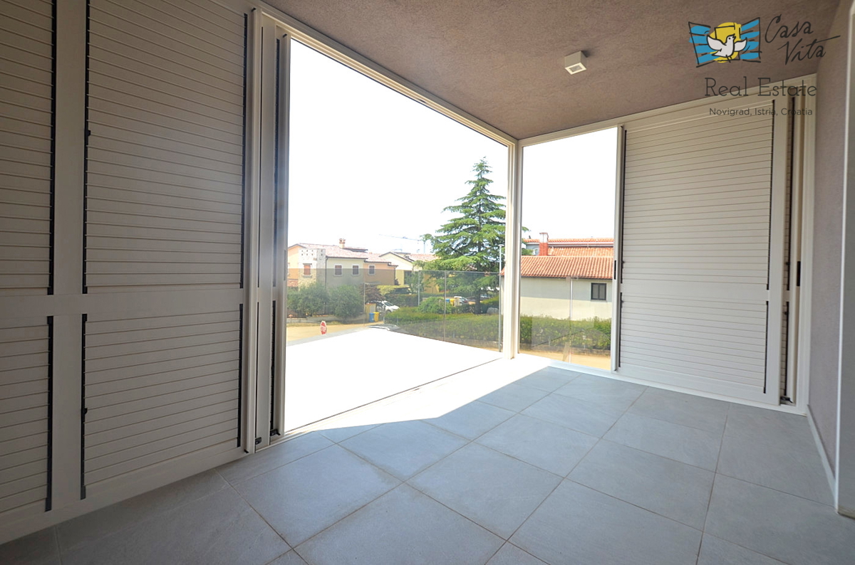 Appartamento al primo piano di una palazzina di recente costruzione con terrazza panoramica!