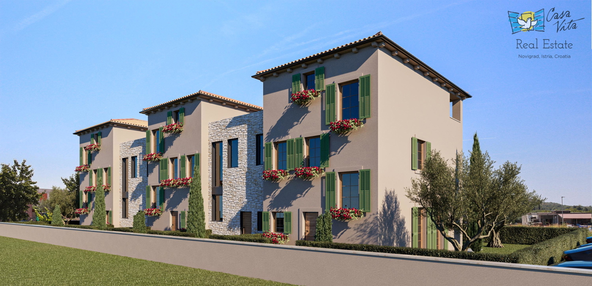 ISTRIA, POREČ - Casa a schiera con tre camere da letto e giardino!