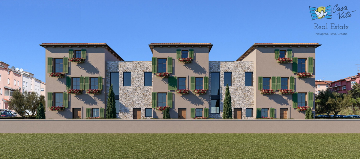 ISTRIA, POREČ - Casa a schiera con tre camere da letto e giardino!