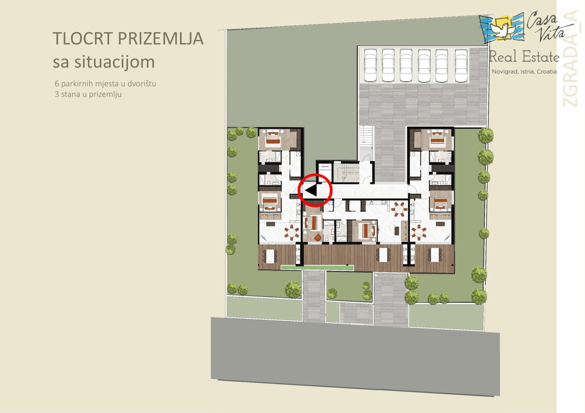 Nuovi appartamenti in costruzione a Cittanova