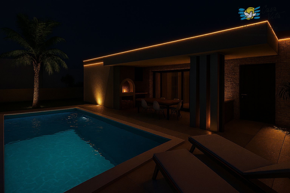 Istra, Tinjan - Terreno edificabile per la costruzione di una casa bifamiliare