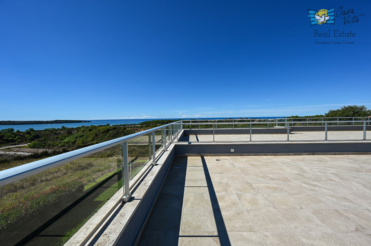 Bella casa con vista panoramica sul mare e sulla città di Cittanova - 500 metri dal mare!