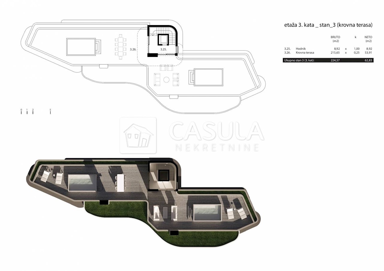 Appartamento Opatija, 320m2