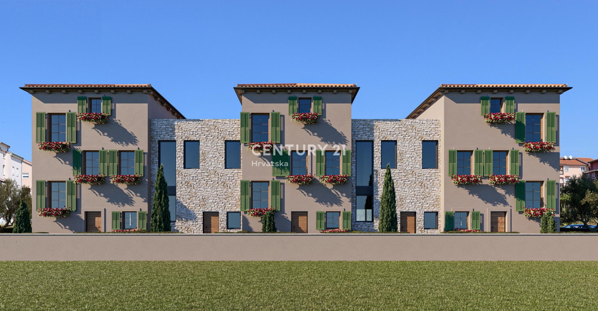 POREČ, IN VENDITA MODERNA CASA A SCHIERA NUOVA