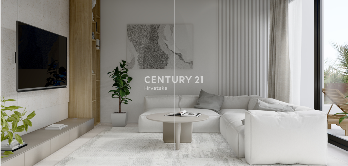 ROVINJ, VENDITA APPARTAMENTO IN NUOVA COSTRUZIONE AL PIANO TERRA CON CORTILE