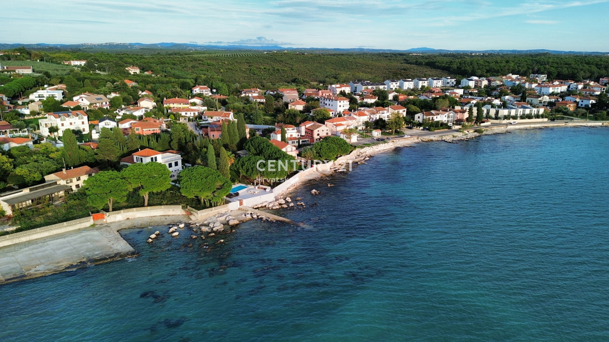 UMAG, ZAMBRATIJA, TERRENO EDIFICABILE CON PERMESSO DI COSTRUIRE DEFINITIVO A SOLI 250 METRI DALLA SPIAGGIA E DAL MARE