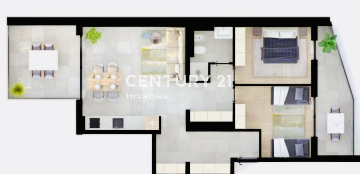 Vendita, Appartamento, 3 locali, Provincia di Istria, Umag