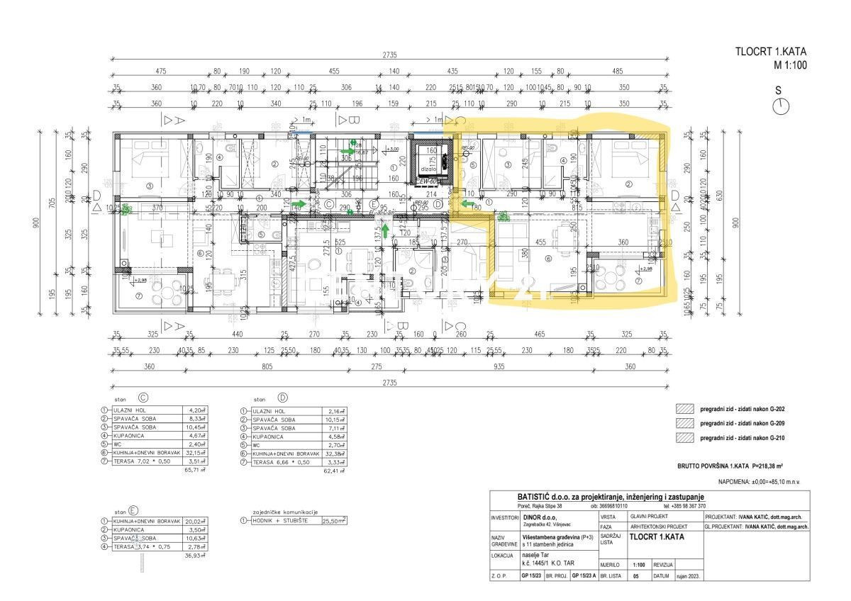 Vendita, Appartamento, 3 locali, Provincia di Istria, Tar