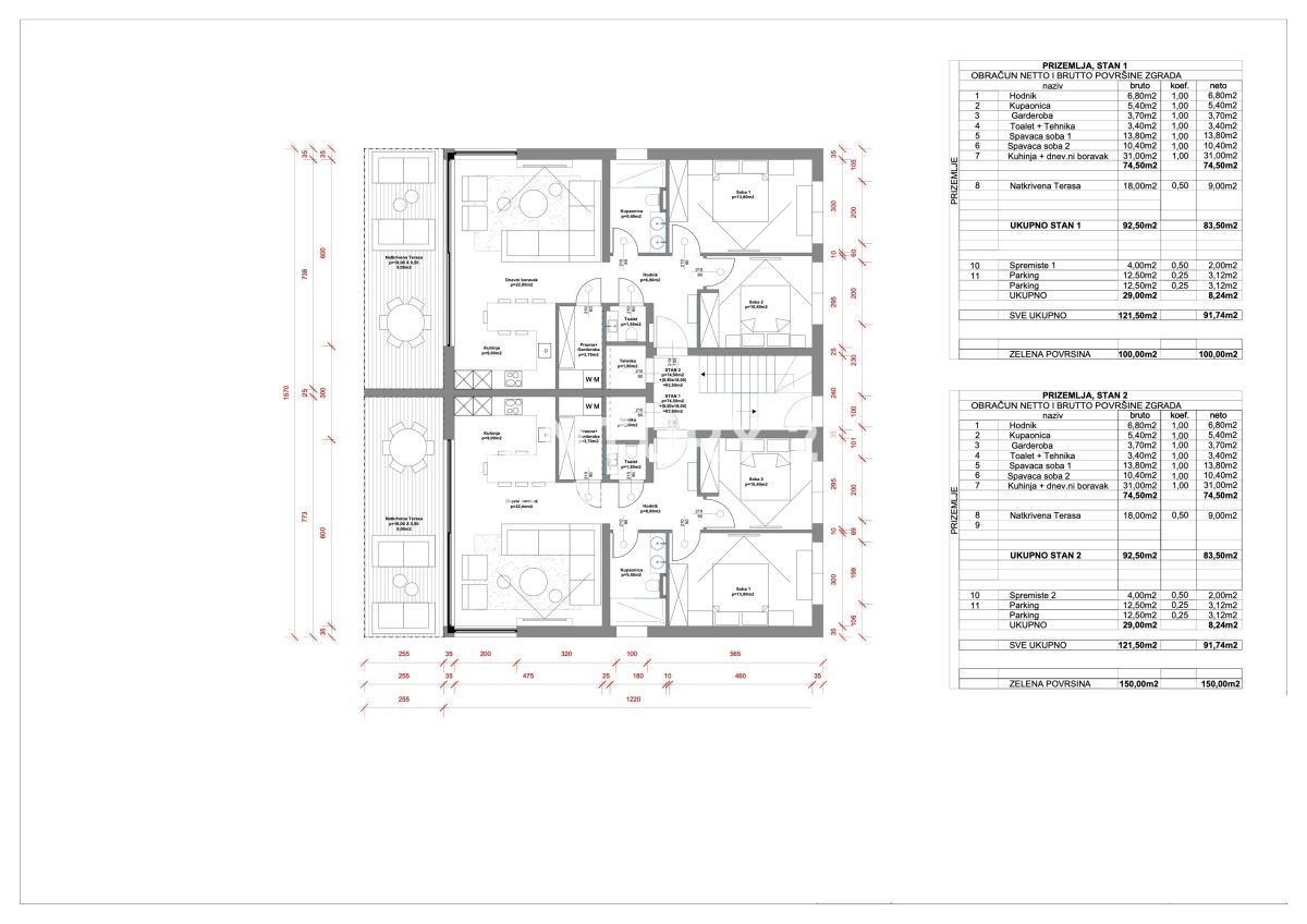 Vendita, Appartamento, 3 locali, Provincia di Istria, Poreč