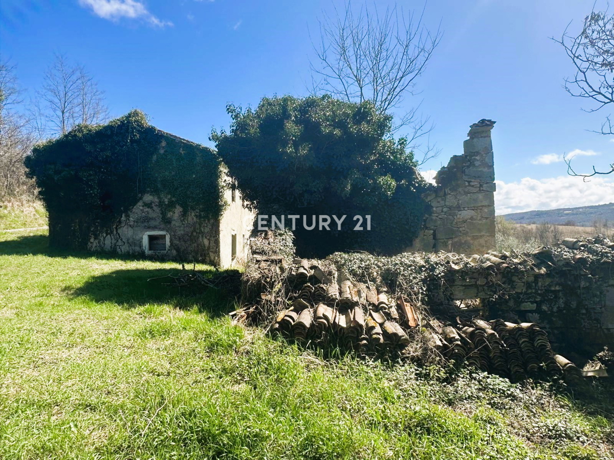 GROŽNJAN, IN VENDITA SPLENDIDA PROPRIETÀ CON VISTA APERTA SULLA NATURA