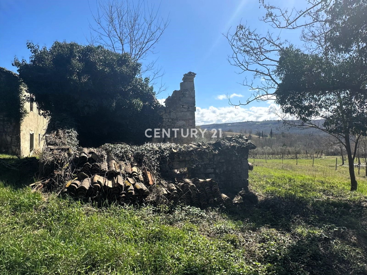 GROŽNJAN, IN VENDITA SPLENDIDA PROPRIETÀ CON VISTA APERTA SULLA NATURA
