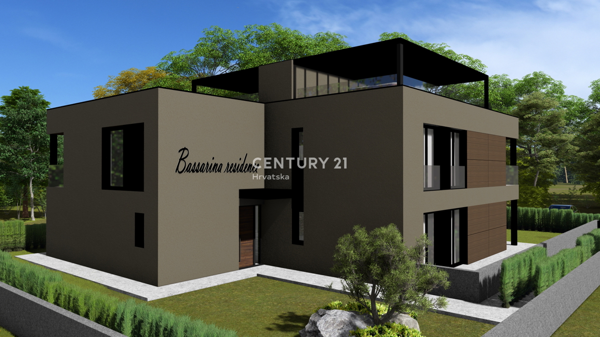 POREČ, APPARTAMENTO DUE LOCALI IN NUOVA COSTRUZIONE