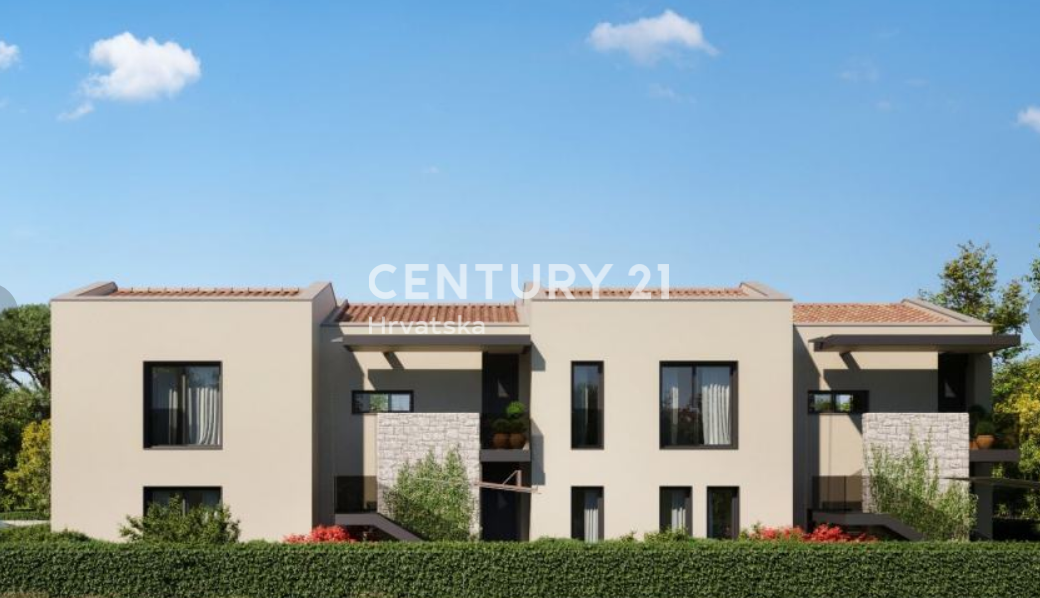 POREČ, NUOVA COSTRUZIONE, APPARTAMENTO CON TRE CAMERE DA LETTO, PIANO TERRA