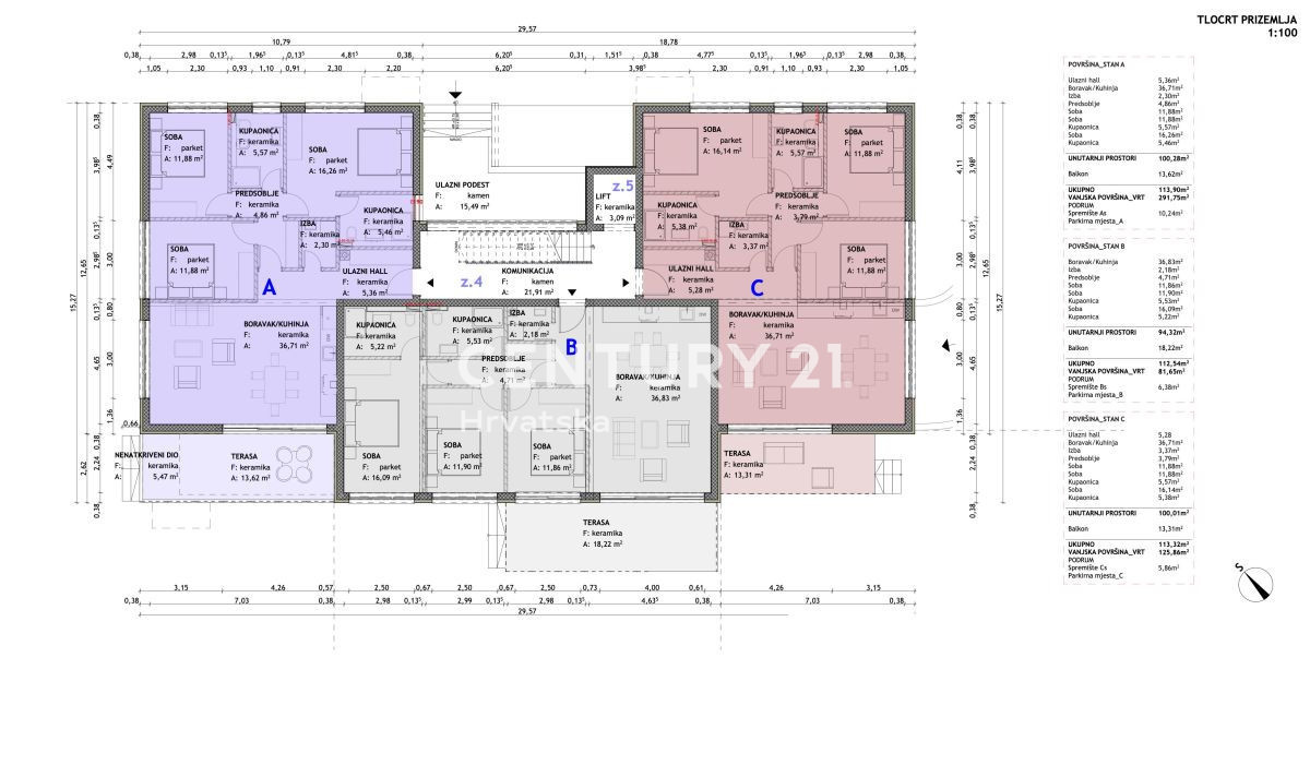 Vendita, Appartamento, 4 locali, Istarska županija, Rovinj