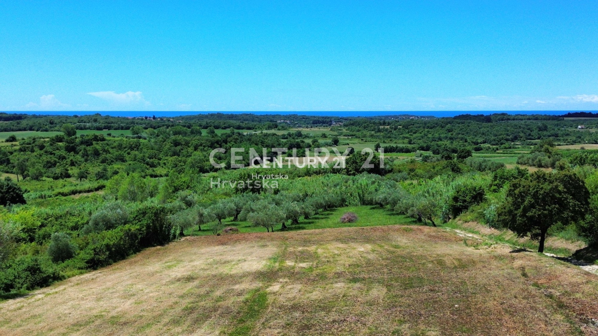 BUJE, DINTORNI, TERRENO EDIFICABILE ATTRATTIVO CON VISTA SUL MARE