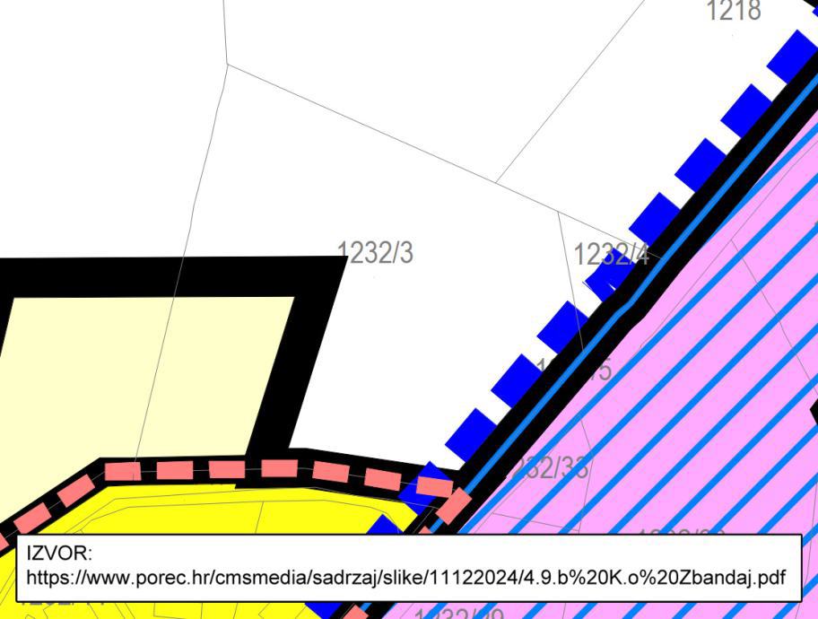 POREČ, VENDESI TERRENO EDIFICABILE IN COMBINAZIONE CON AMPIO TERRENO AGRICOLO
