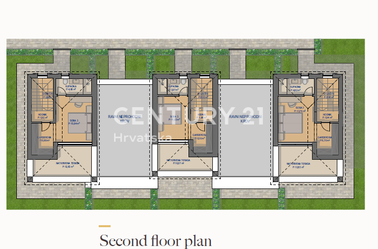 POREČ, VENDESI CASA MODERNA NUOVA A SCHIERA